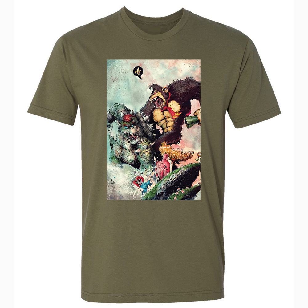 Premium Unisex T-Shirt - KEVB761Q - Military Green - 5