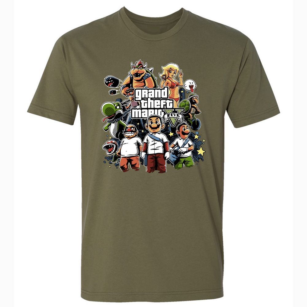 Premium Unisex T-Shirt - BBHEHM24 - Military Green - 5