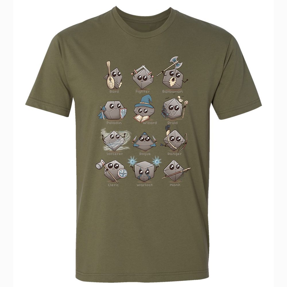 Premium Unisex T-Shirt - WLF56PJ2 - Military Green - 5