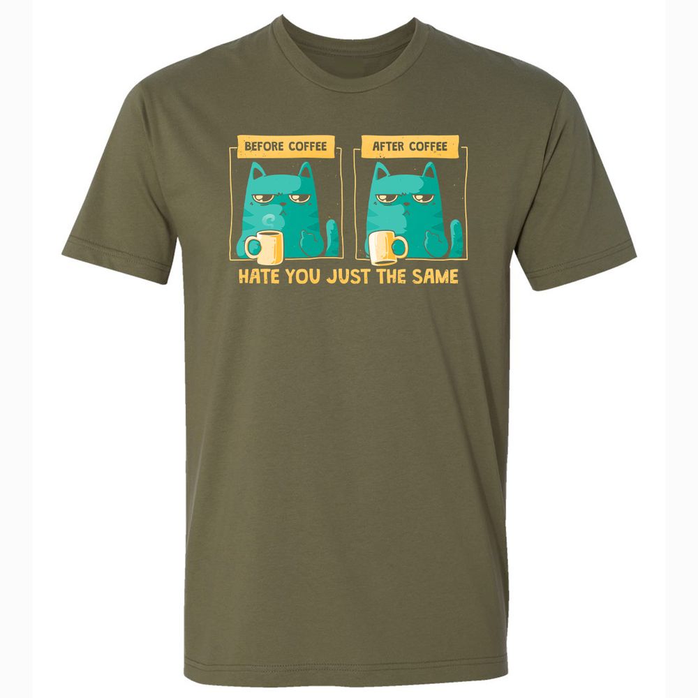 Premium Unisex T-Shirt - TCFB37HU - Military Green - 5