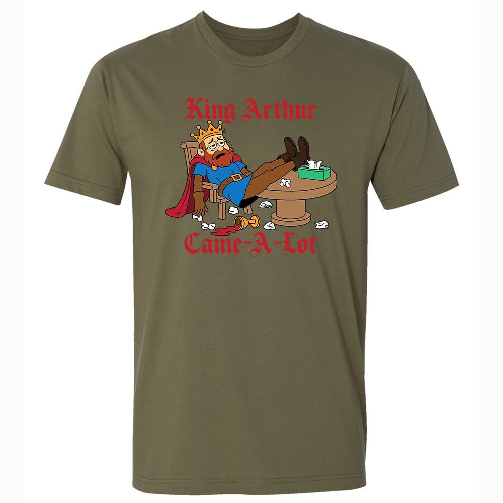 Arthur Came A Lot - Military Green - 5