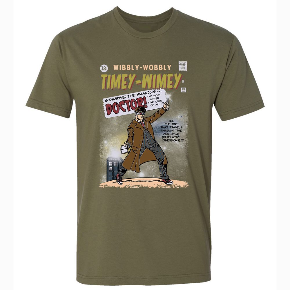 Premium Unisex T-Shirt - HM3YGQFZ - Military Green - 5