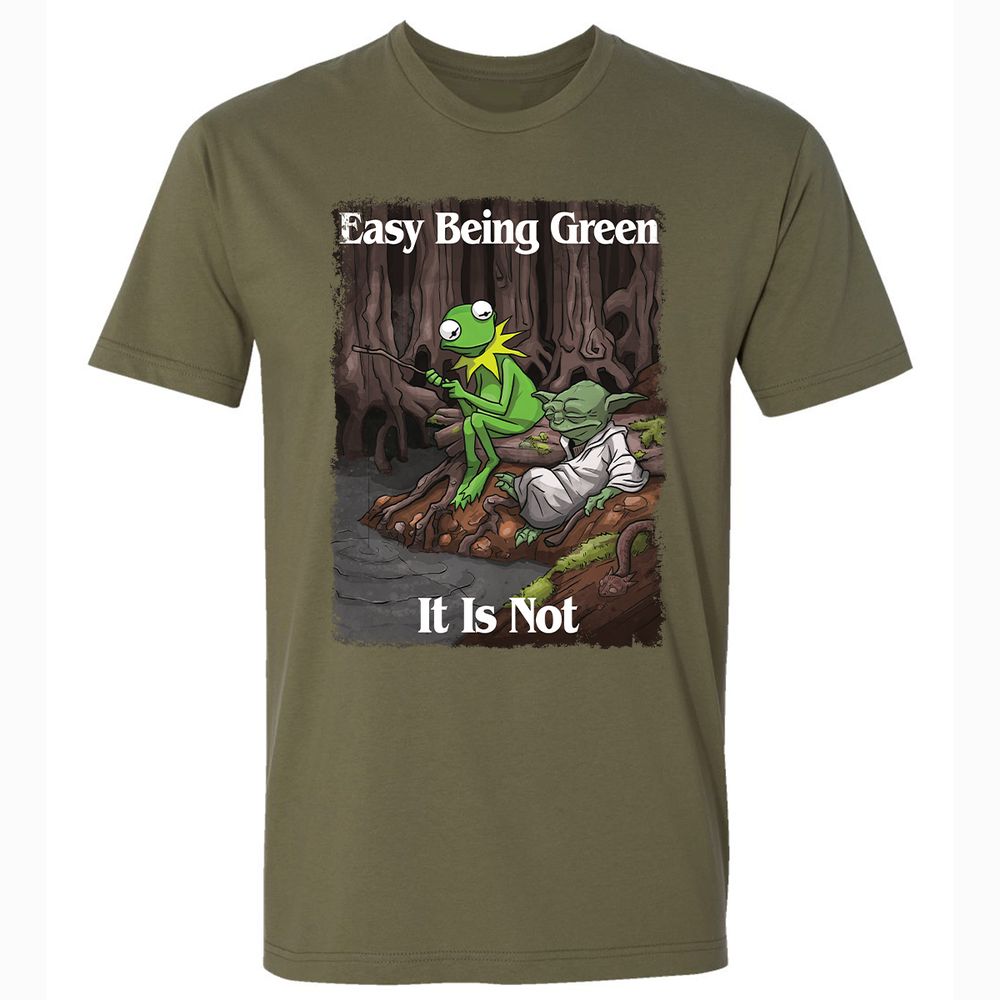 Premium Unisex T-Shirt - 559CHKVG - Military Green - 5