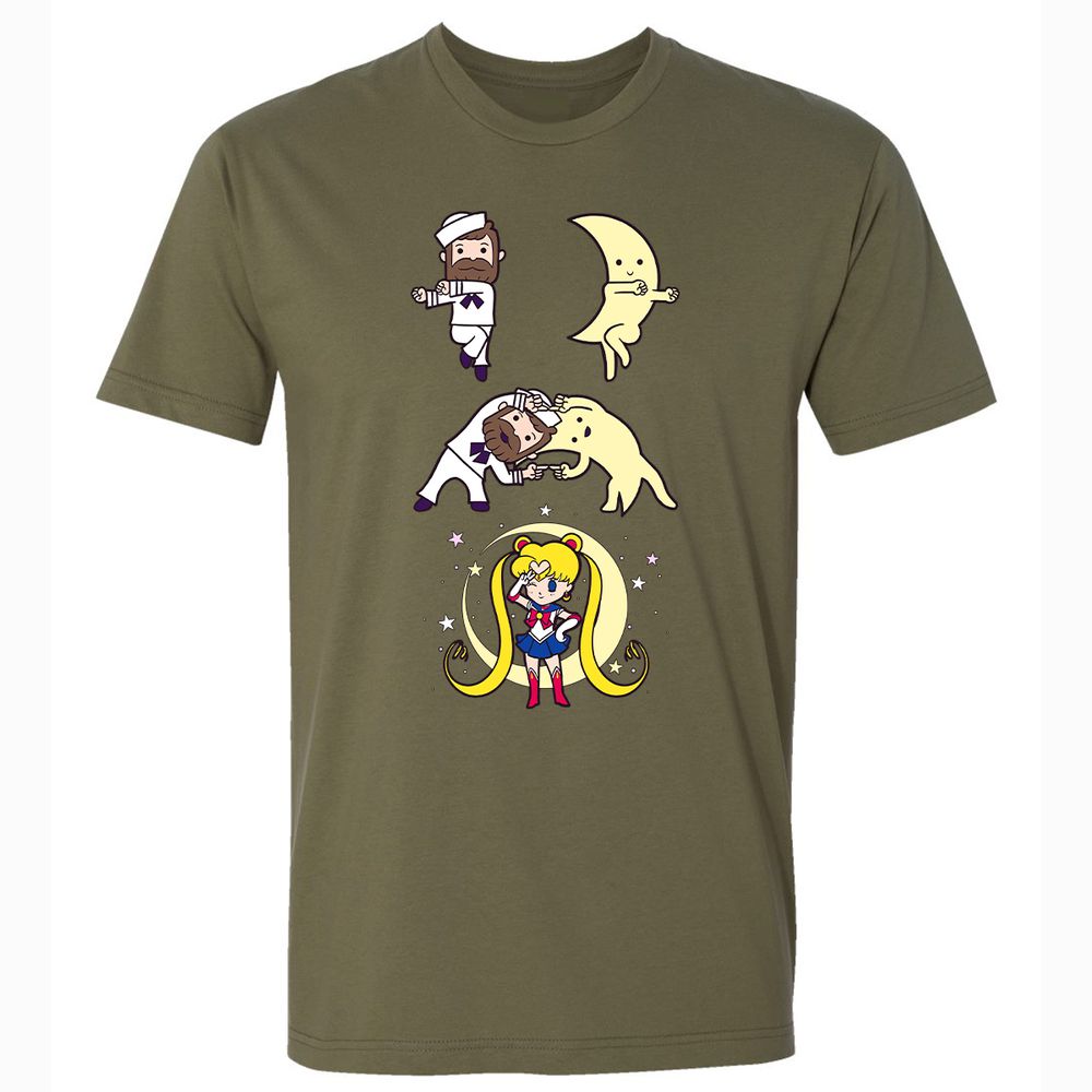 Premium Unisex T-Shirt - ZSE53QFT - Military Green - 5