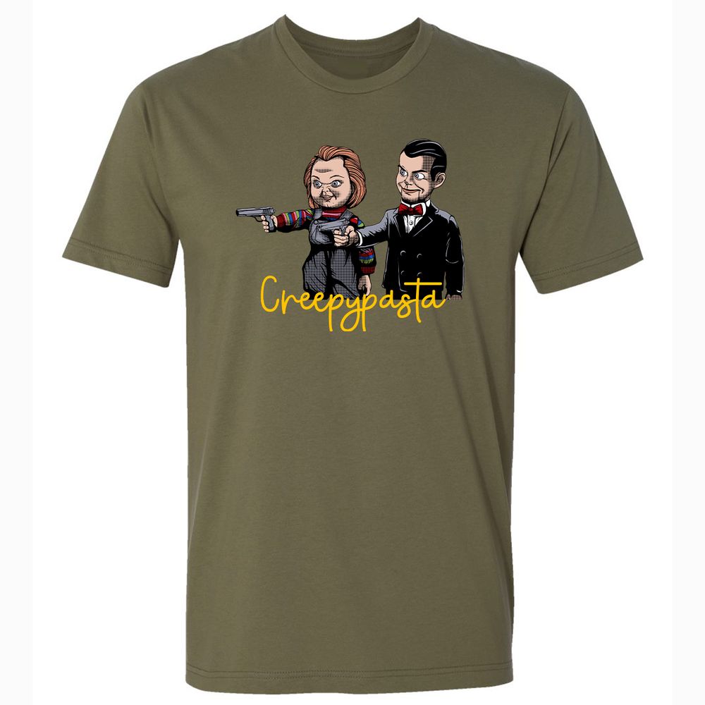 Premium Unisex T-Shirt - 71B89GXL - Military Green - 5