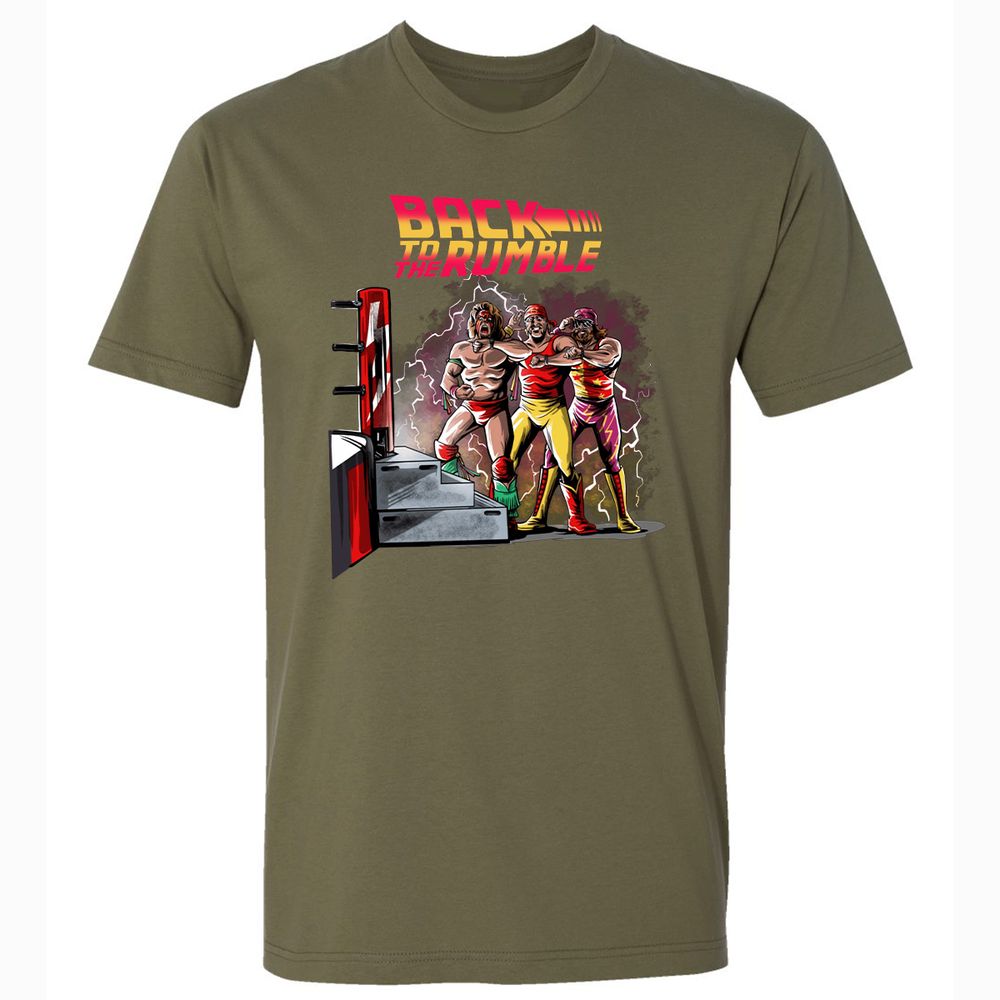 Premium Unisex T-Shirt - 3BDQHU35 - Military Green - 5