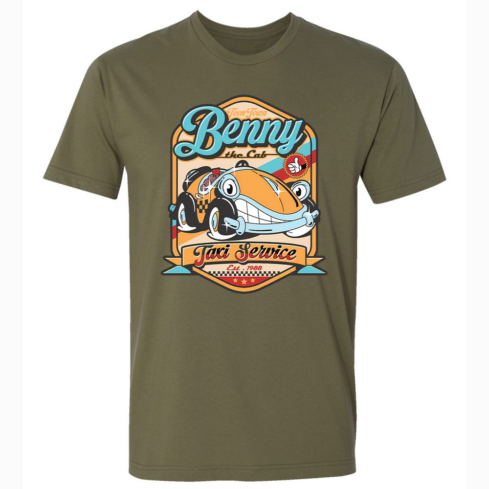 Premium Unisex T-Shirt - RUVXKPZ7 - Military Green - 5
