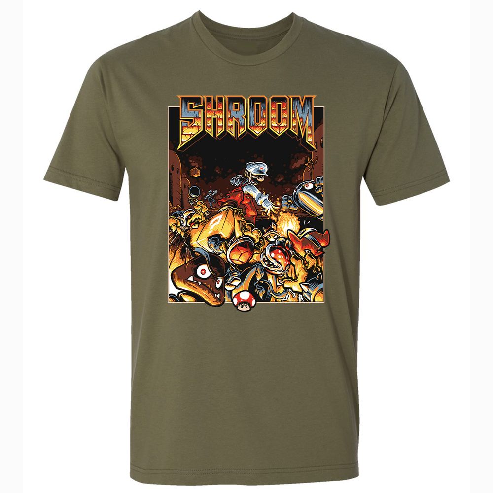 Premium Unisex T-Shirt - 969PV4YP - Military Green - 5