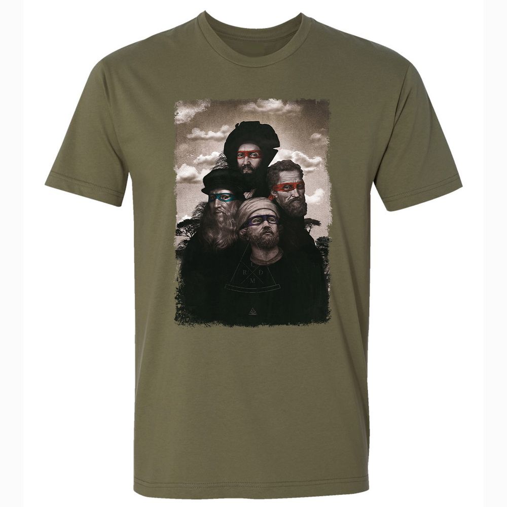 Premium Unisex T-Shirt - 2T1JRN46 - Military Green - 5