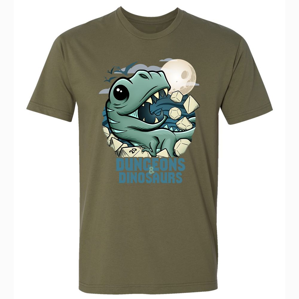 Premium Unisex T-Shirt - QRHZN5QW - Military Green - 5