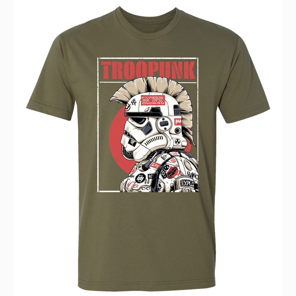 Premium Unisex T-Shirt - 46UKMHZW - Military Green - 5