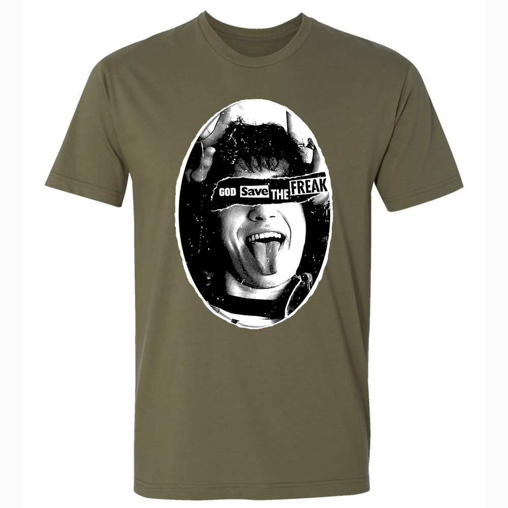 Premium Unisex T-Shirt - CQ4ZM7XB - Military Green - 5
