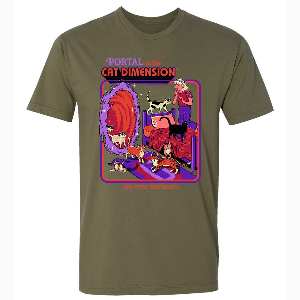 Premium Unisex T-Shirt - VBBF835E - Military Green - 5