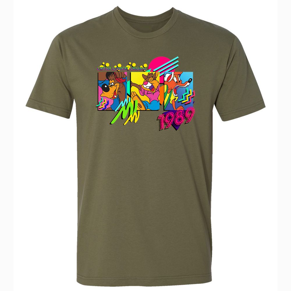 Premium Unisex T-Shirt - T41QLQAR - Military Green - 5