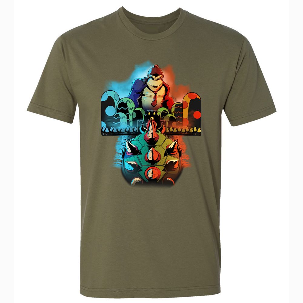 Premium Unisex T-Shirt - E9MNMKD6 - Military Green - 5