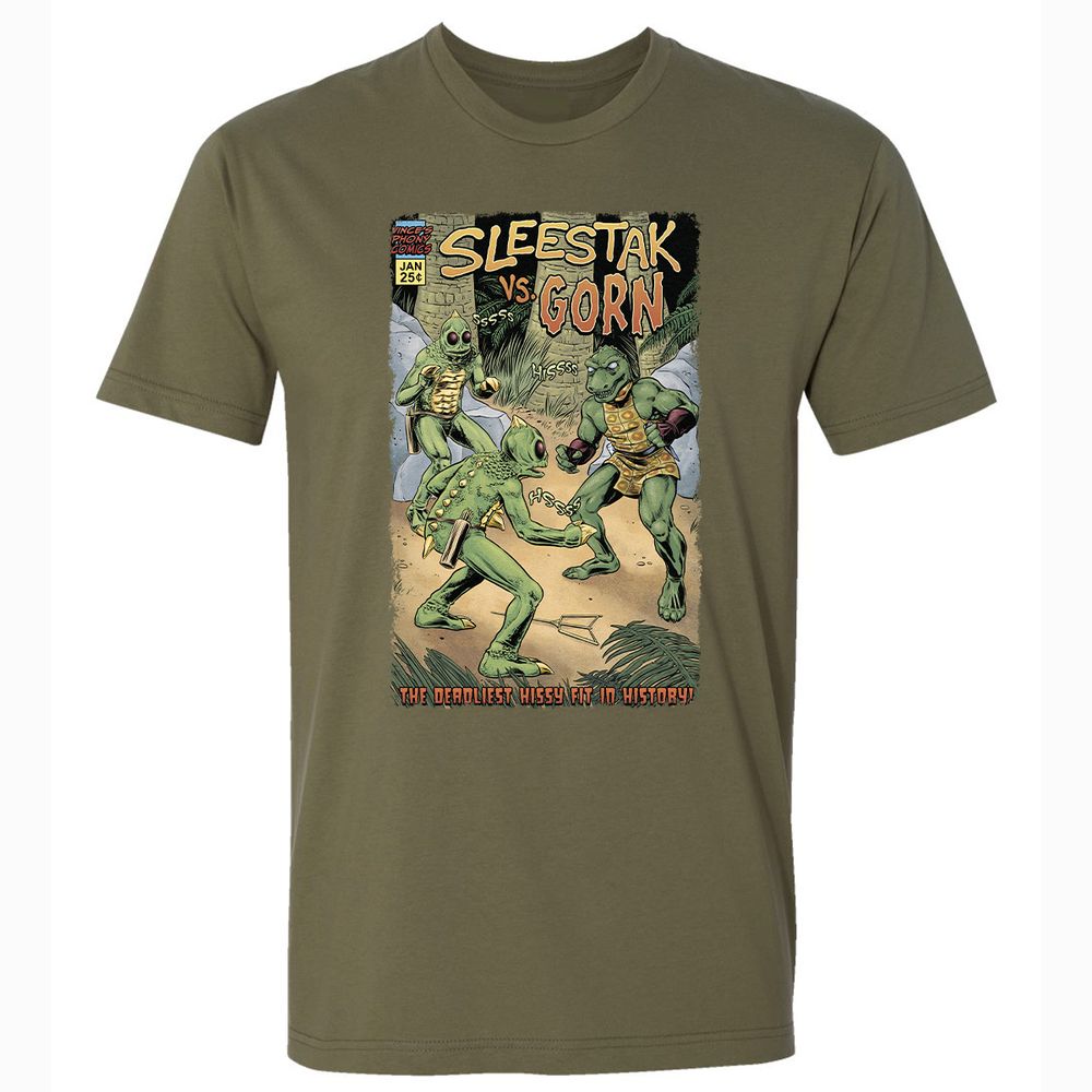 Premium Unisex T-Shirt - SPZB6ZJH - Military Green - 5