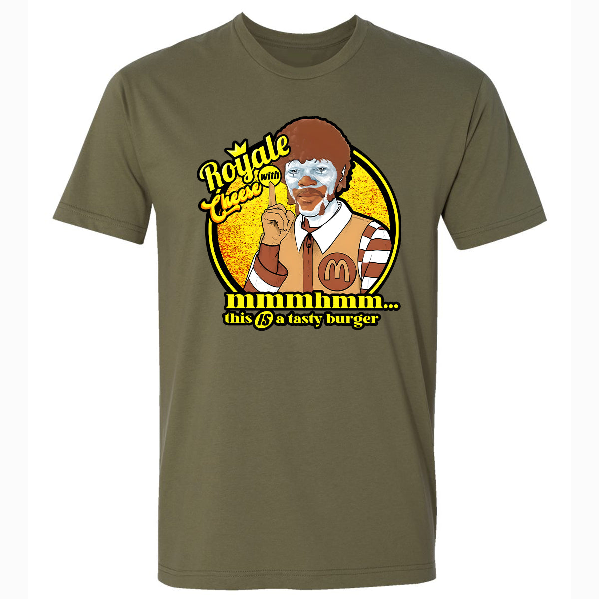 Premium Unisex T-Shirt - 8LT1FAYW - Military Green - 5