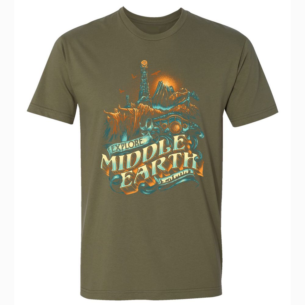 Premium Unisex T-Shirt - Y38P6EW3 - Military Green - 5