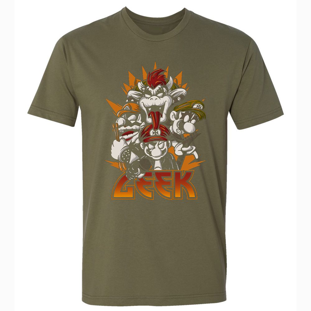 Premium Unisex T-Shirt - HQ4PUDKB - Military Green - 5