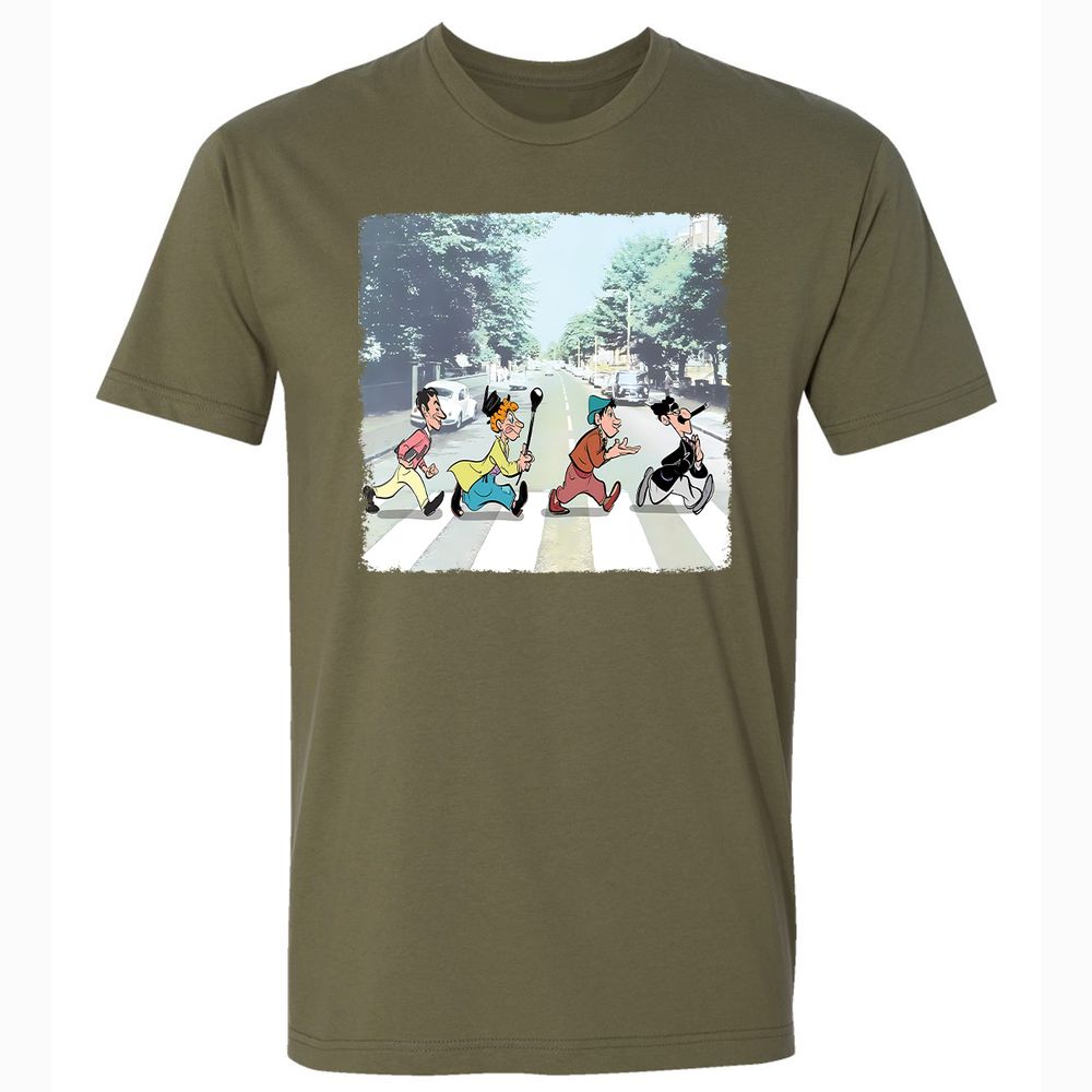 Premium Unisex T-Shirt - HVG6H6ZF - Military Green - 5