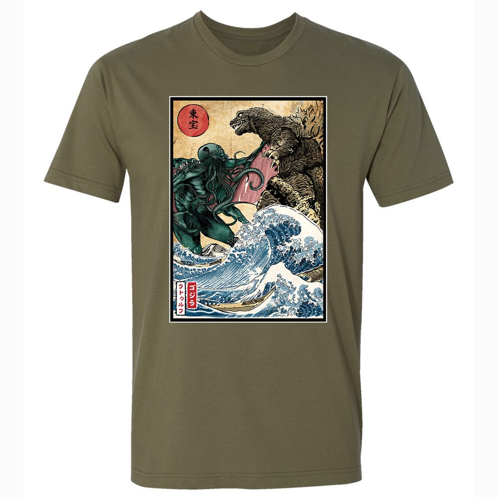 Premium Unisex T-Shirt - RURZAFYN - Military Green - 5