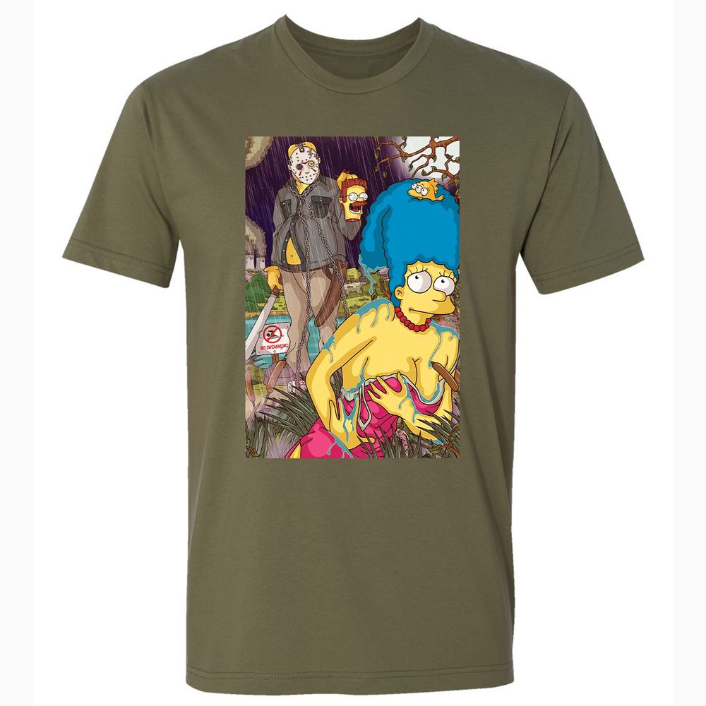 Premium Unisex T-Shirt - 1GPFRG1V - Military Green - 5