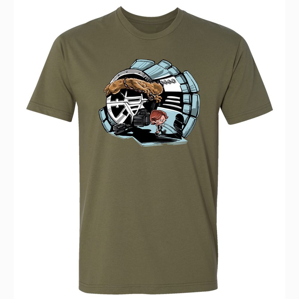 Premium Unisex T-Shirt - 7HD7YUN8 - Military Green - 5