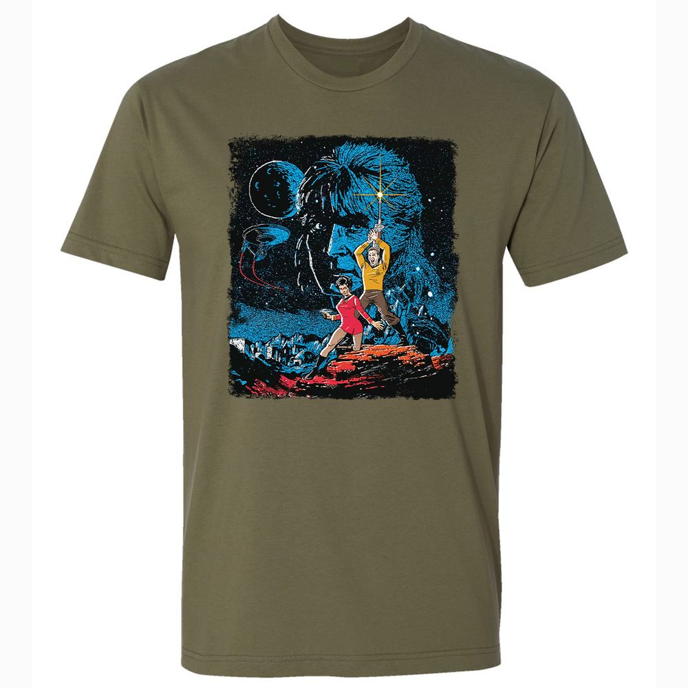 Premium Unisex T-Shirt - V12RCKZL - Military Green - 5