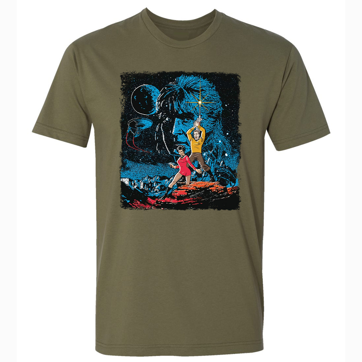 Premium Unisex T-Shirt - E8N41NPC - Military Green - 5