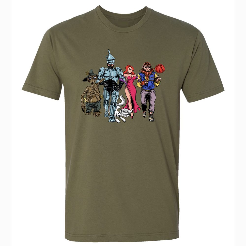 Premium Unisex T-Shirt - 6U2VJ9Q3 - Military Green - 5