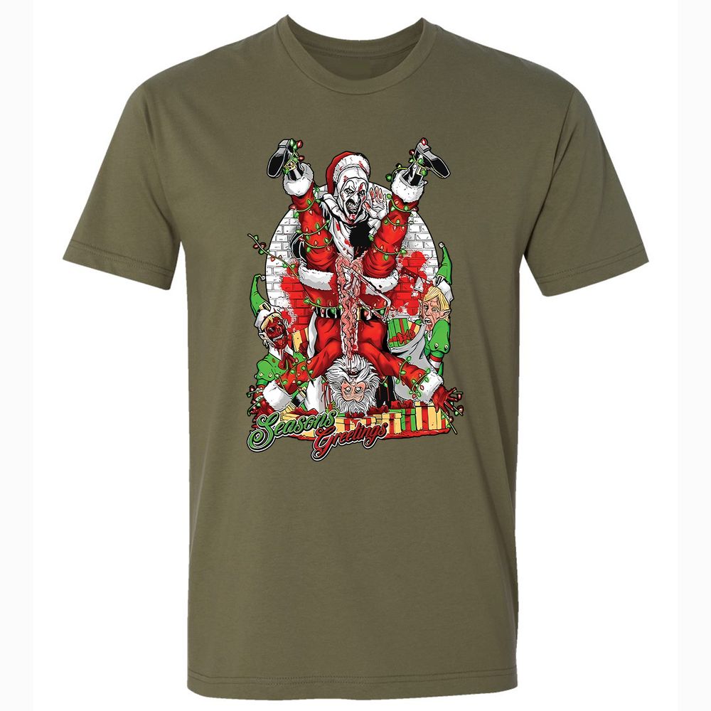 Seasons Greetings - Military Green - 5