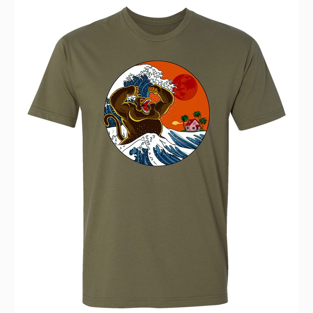 Premium Unisex T-Shirt - 5USNFNAG - Military Green - 5
