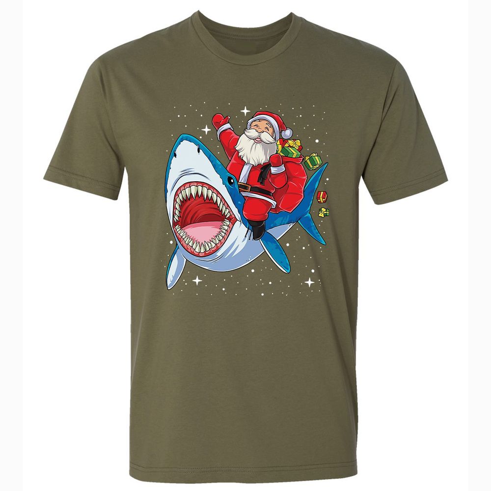 Premium Unisex T-Shirt - EHS55EQV - Military Green - 5