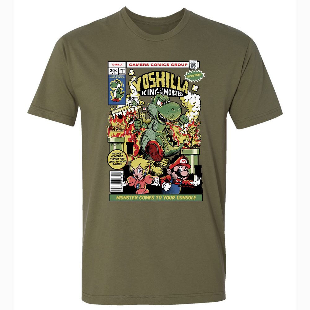 Premium Unisex T-Shirt - T6J43AFK - Military Green - 5