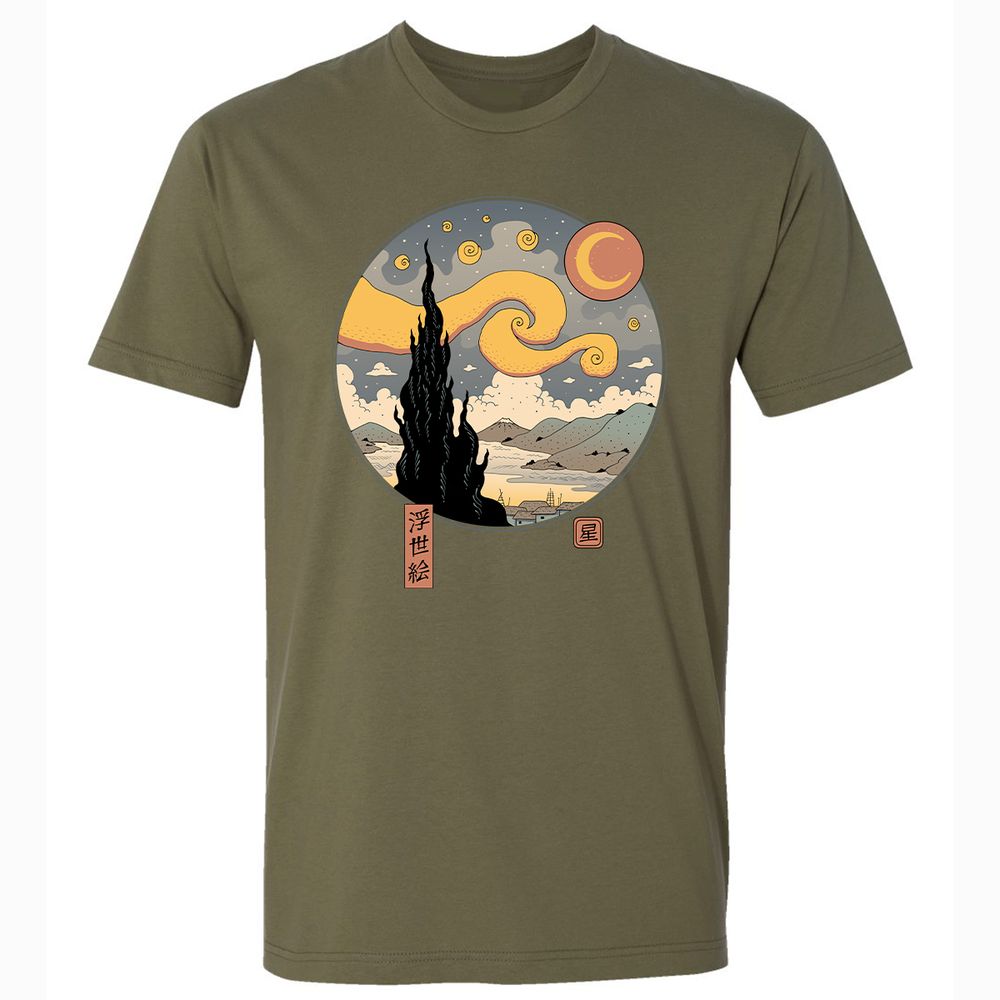 Premium Unisex T-Shirt - PQGE55HR - Military Green - 5