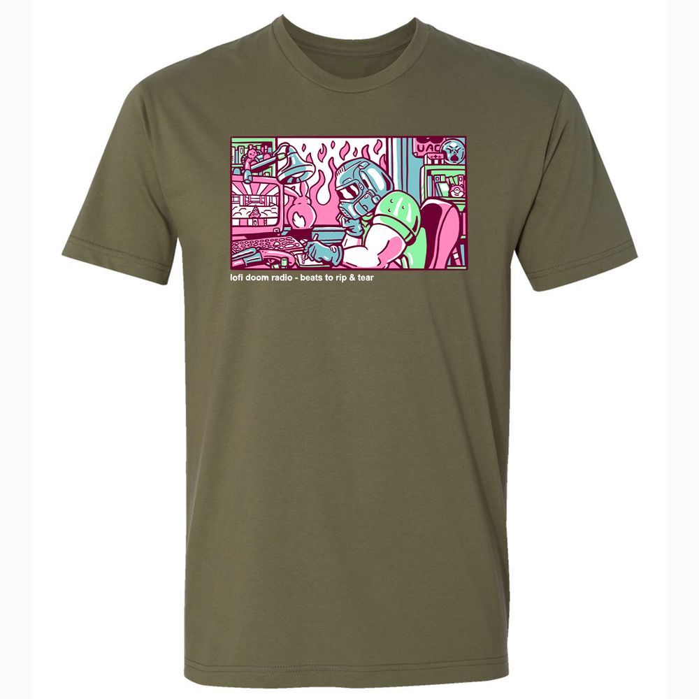 Premium Unisex T-Shirt - 2ZY4KXVE - Military Green - 5