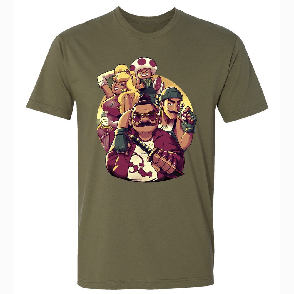 Premium Unisex T-Shirt - ZS87A9HY - Military Green - 5