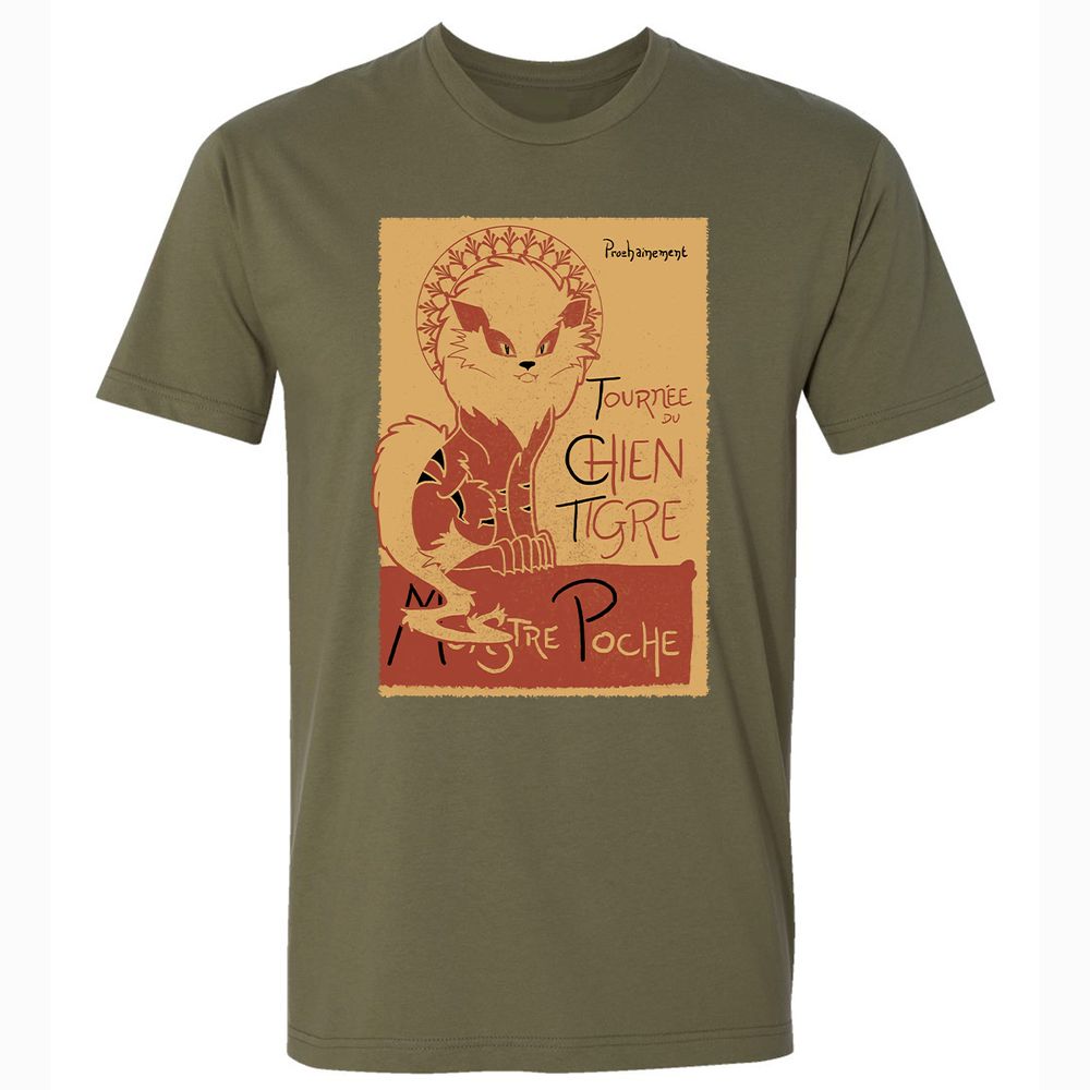 Premium Unisex T-Shirt - A3H2FC9Y - Military Green - 5