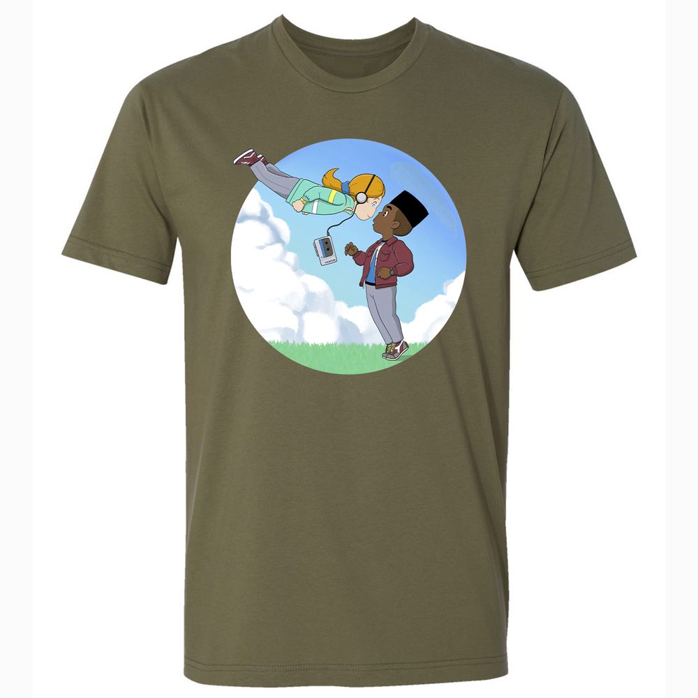 Premium Unisex T-Shirt - 3LGNVTGR - Military Green - 5