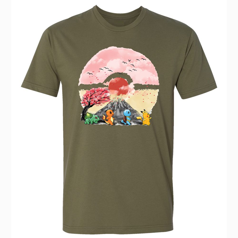 Premium Unisex T-Shirt - 47HBB6X7 - Military Green - 5