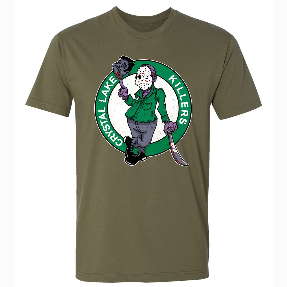 Premium Unisex T-Shirt - 9PSH7FWK - Military Green - 5