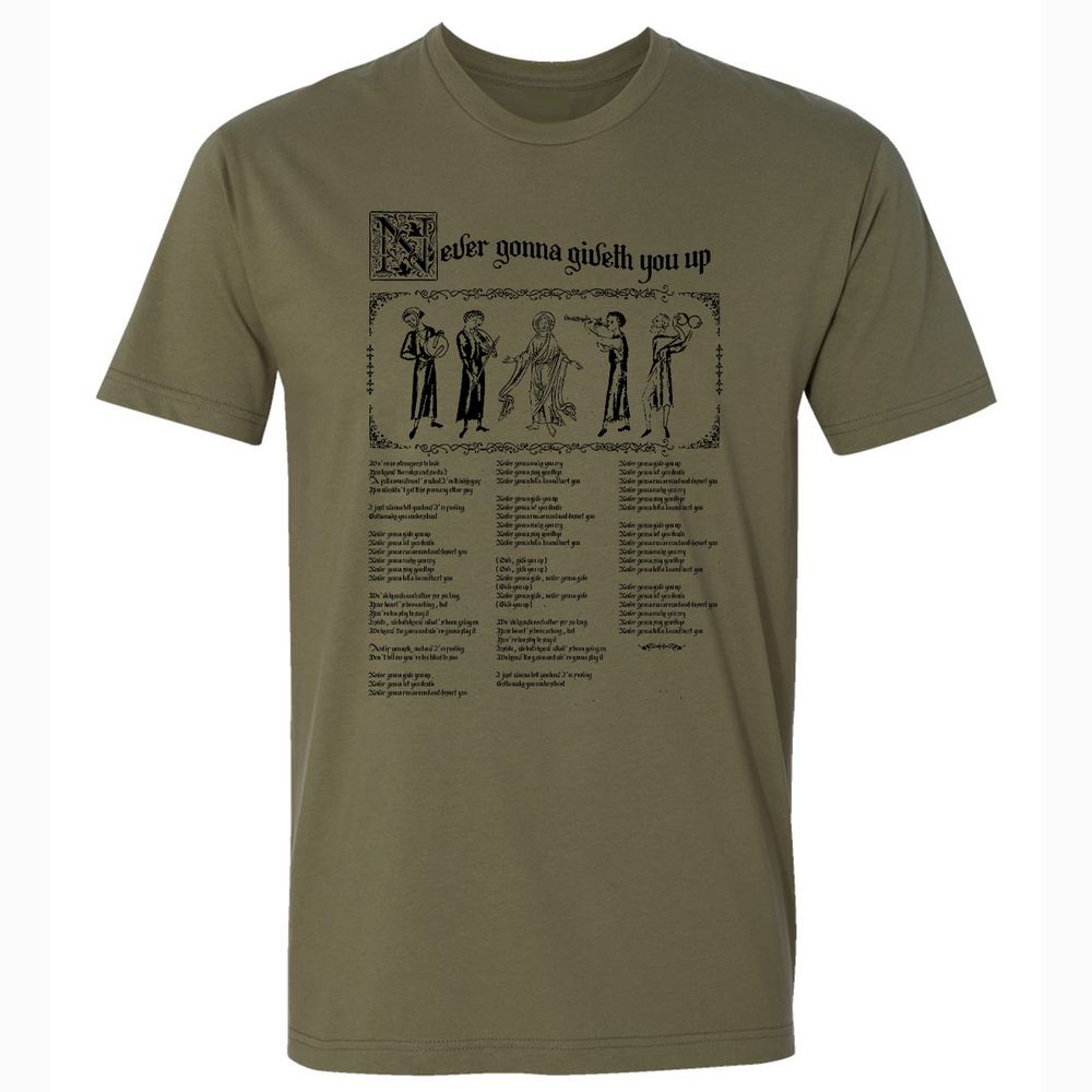 Premium Unisex T-Shirt - 7GN7EL7E - Military Green - 5