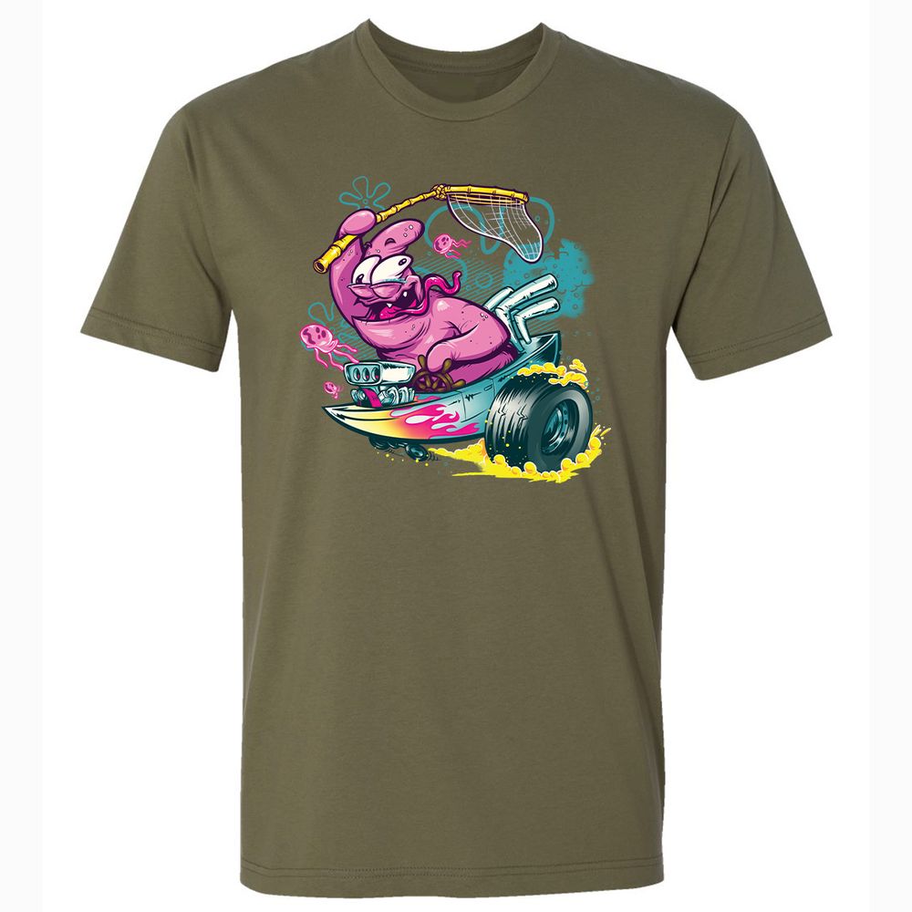 Premium Unisex T-Shirt - CNHU5G7T - Military Green - 5