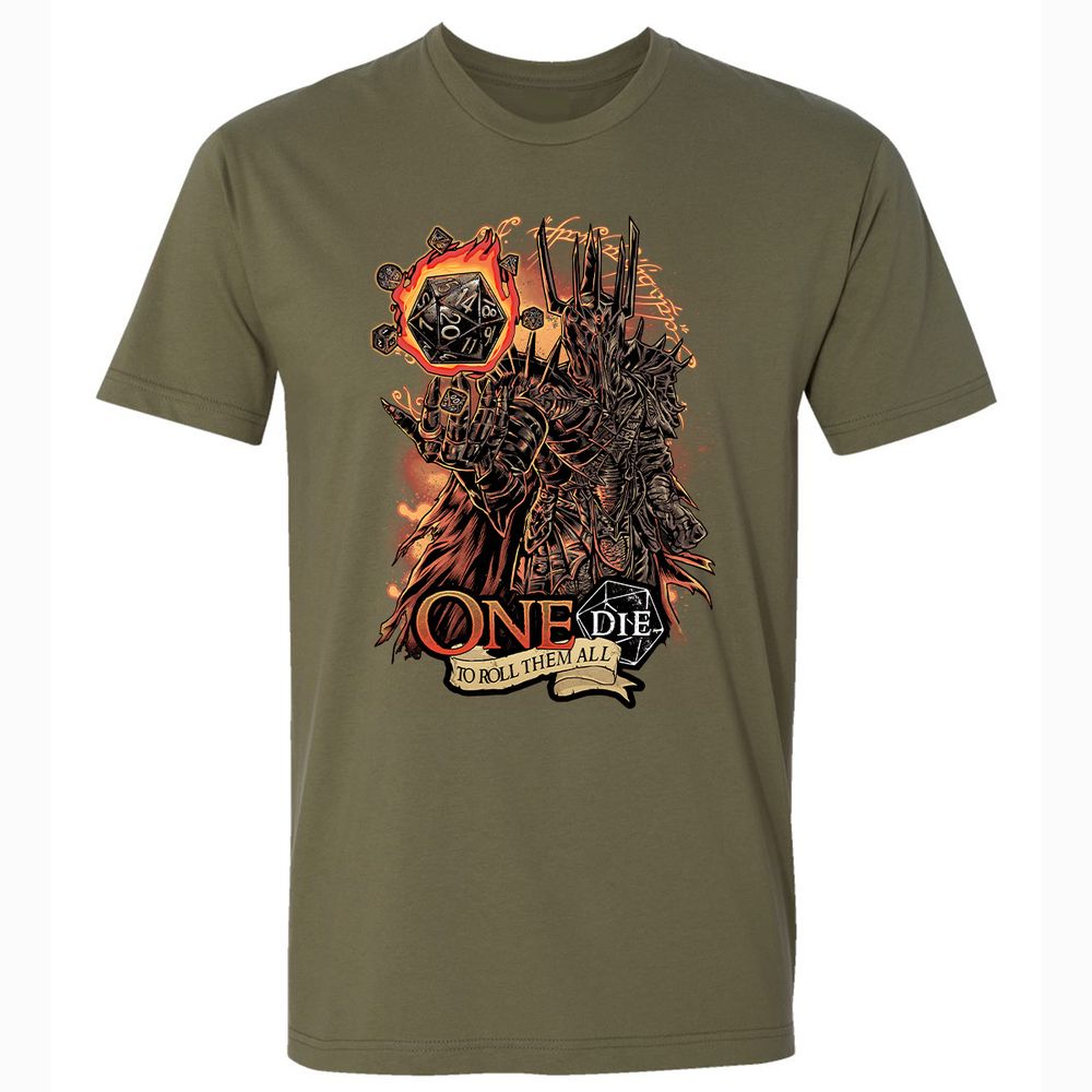 Premium Unisex T-Shirt - H1MER6AT - Military Green - 5