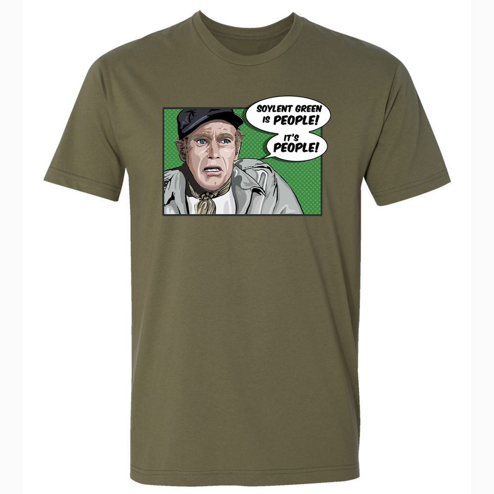 Premium Unisex T-Shirt - F6NAELVR - Military Green - 5