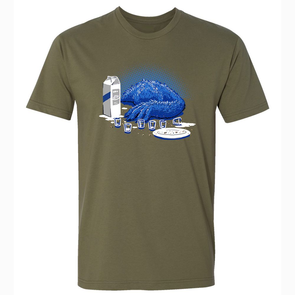 Premium Unisex T-Shirt - 4D4LGNF5 - Military Green - 5