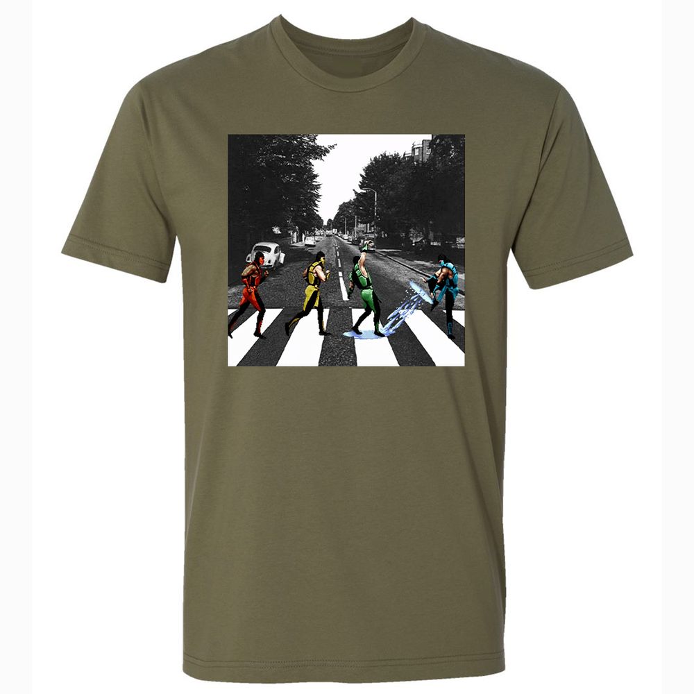 Premium Unisex T-Shirt - LQTZVBRS - Military Green - 5