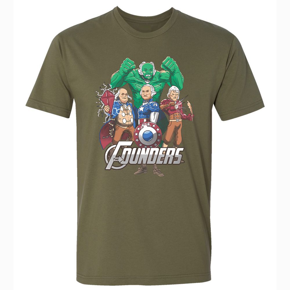 Premium Unisex T-Shirt - 6JTCZCSS - Military Green - 5