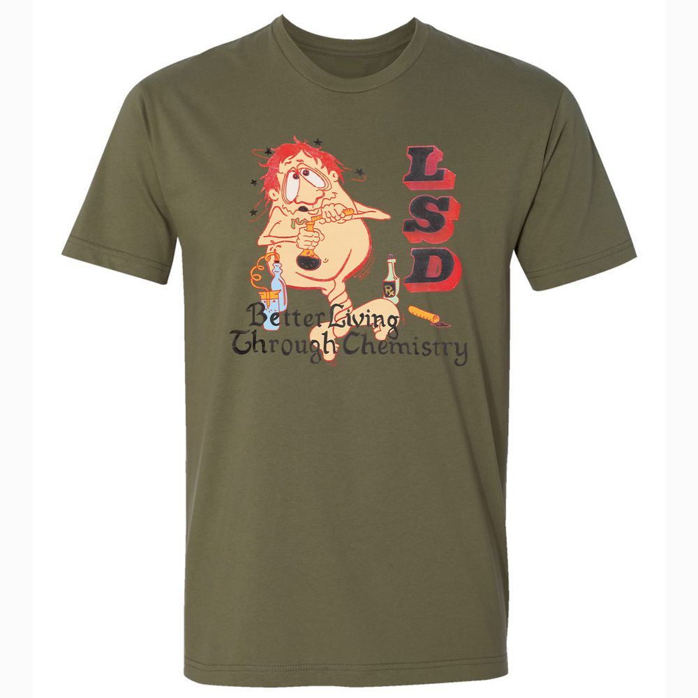 LSD Better Living Through Chemistry - Military Green - 5