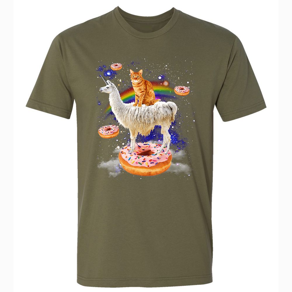 Premium Unisex T-Shirt - W67D49KE - Military Green - 5